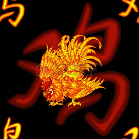 56799431-fighting-fiery-red-rooster-and-the-chinese-symbol-of-a-rooster-on-a-black-background-a-seamless-pat
